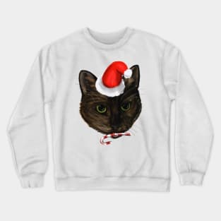 Christmas Cat Crewneck Sweatshirt